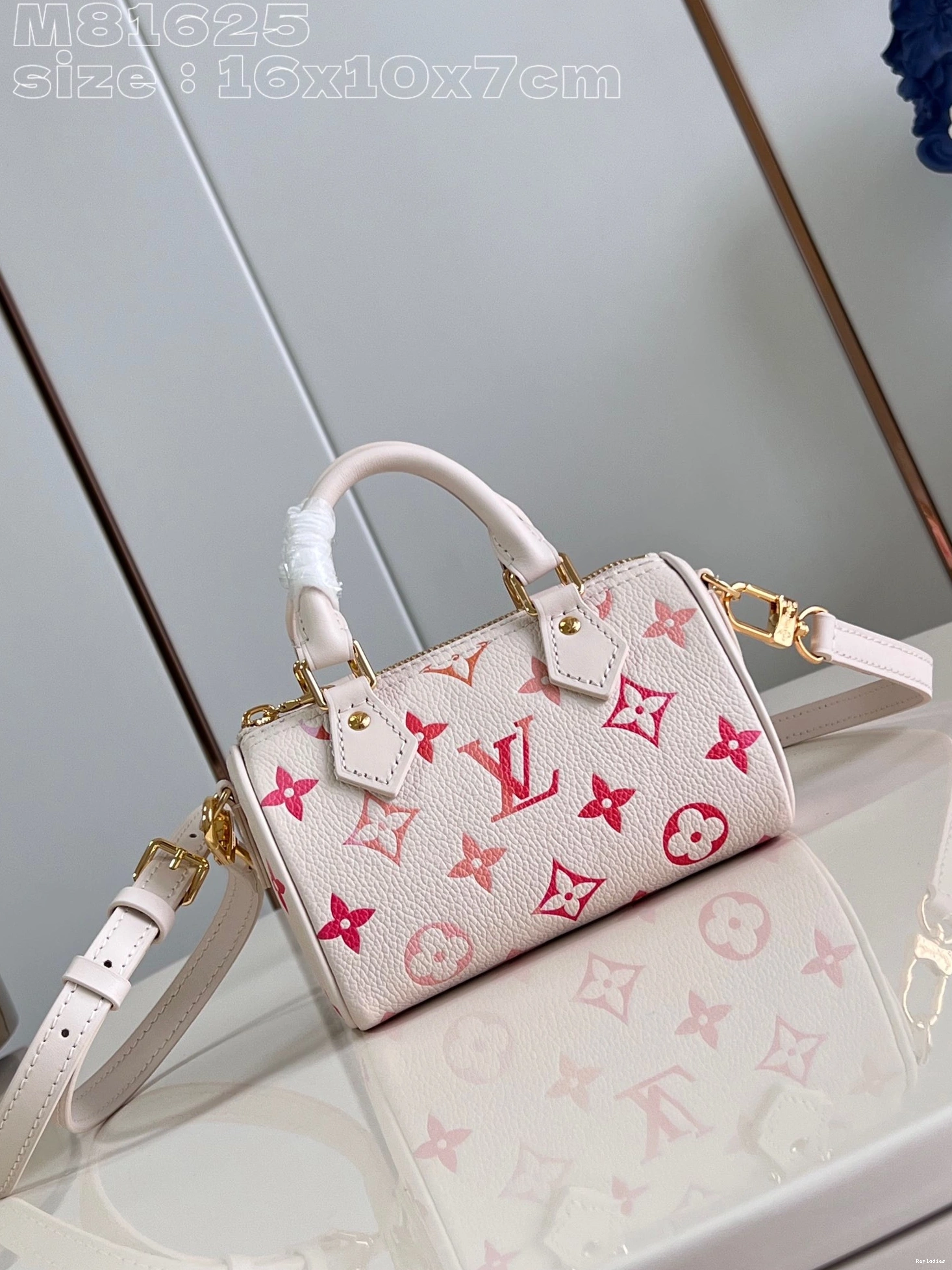 Cheap SPEEDY-16-10-7.5cm VUITTON NANO LOUIS 0712